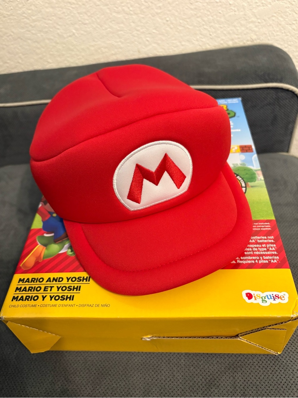 Super Mario Mario and Yoshi Inflatable Costume - Red, Blue, Green - Picture 5 of 6